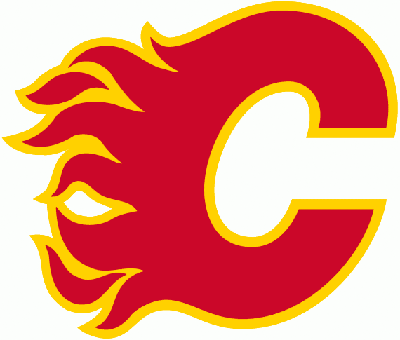 Calgary Flames 1980-1994 Primary Logo iron on transfers for fabric